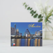 Austin, Texas, VS. Briefkaart (Staand voorkant)