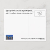 Austin, Texas, VS. Briefkaart (Achterkant)