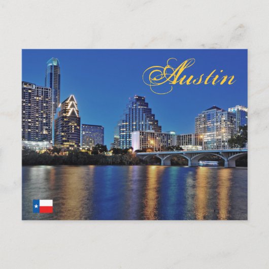 Austin, Texas, VS. Briefkaart (Voorkant)