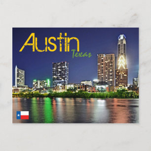 Austin, Texas, VS Briefkaart