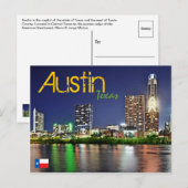 Austin, Texas, VS Briefkaart (Voorkant / Achterkant)