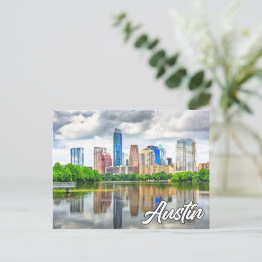 Austin, Texas, VS Briefkaart (Staand voorkant)