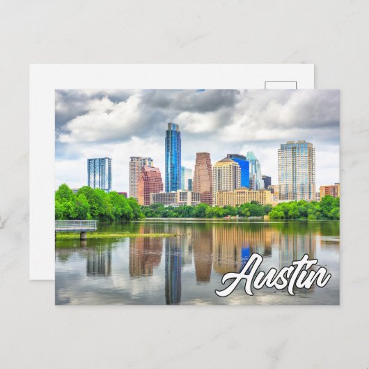 Austin, Texas, VS Briefkaart (Voorkant / Achterkant)