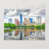 Austin, Texas, VS Briefkaart (Voorkant)