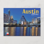 Austin, Texas, VS Briefkaart (Voorkant)