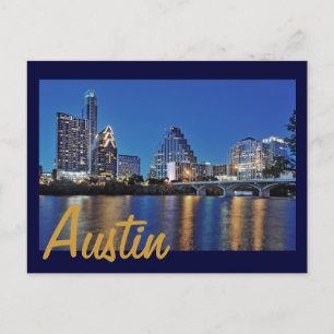 Austin, Texas, VS Briefkaart