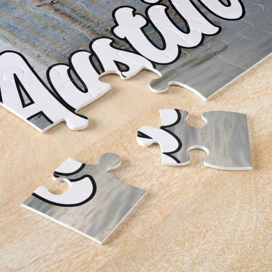 Austin, Texas, VS Legpuzzel (Zijkant)