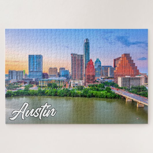Austin, Texas, VS Legpuzzel (Horizontaal)