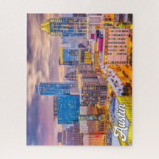 Austin, Texas, VS Legpuzzel (Verticaal)