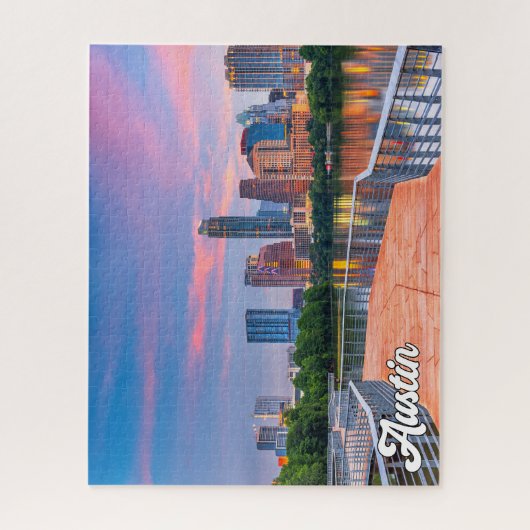 Austin, Texas, VS Legpuzzel (Verticaal)