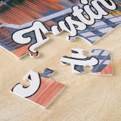 Austin, Texas, VS Legpuzzel (Zijkant)
