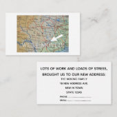 Austin, Texas We hebben een nieuw adres Kaart verp (Voorkant / Achterkant)