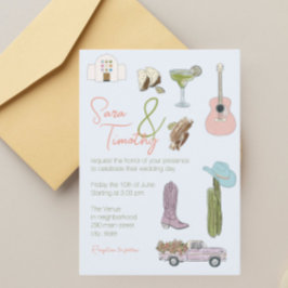 Austin Texas Wedding Suite Kaart