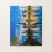 Austin Texas Weird City Limits of Austin Skyline C Legpuzzel (Verticaal)