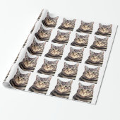 Austin The Bengal Cat Cadeaupapier (Uitgerold)