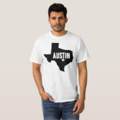 Austin, TX T-shirt (Voorkant volledig)