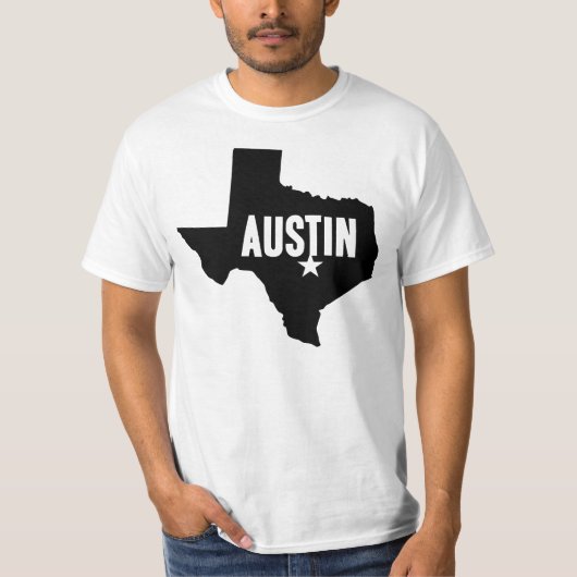 Austin, TX T-shirt (Voorkant)