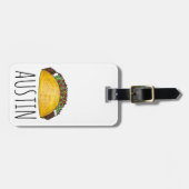 Austin TX Texas Taco Tex Mex Mexican Food Bagagelabel (Voorkant horizontaal)