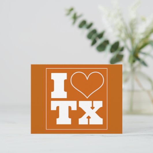 Austin (TX) Uitnodiging voor achterklep (Staand voorkant)