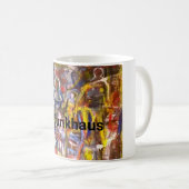 Austin Underground Abstract Hankamer Artjunkhaus Koffiemok (Voorkant rechts)