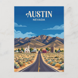 Austin USA Briefkaart
