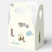 Austin Wedding Favor Box Bedankdoosjes (Geopend)
