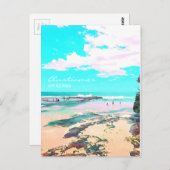 Austinmer Beach NSW South Coast Briefkaart (Voorkant / Achterkant)