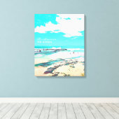 Austinmer Beach NSW South Coast Canvas Afdruk (Insitu (Houten vloer))