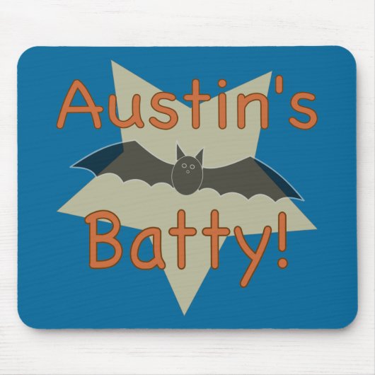 Austin's Batty Mousepad Muismat (Voorkant)