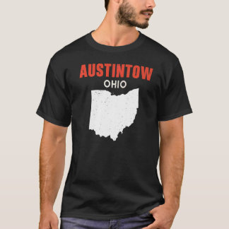 AUSTINTOWN Ohio USA State America Travel Ohioan T-shirt