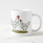 Austra White Chickens Grote Koffiekop (Rechts)
