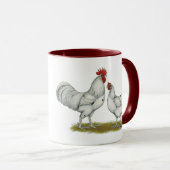 Austra White Chickens Mok (Voorkant rechts)