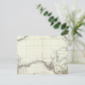 Austral-Continent Briefkaart (Staand voorkant)