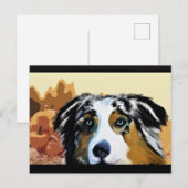 AUSTRALAN SHEPHERD BRIEFKAART (Voorkant / Achterkant)