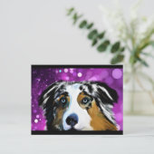 AUSTRALAN SHEPHERD BRIEFKAART (Staand voorkant)