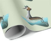 Australaziatische kuifkam Puteketeke Cadeaupapier (Rol Hoek)