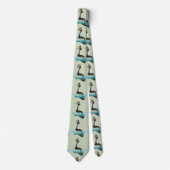 Australaziatische kuifkam Puteketeke Stropdas (Voorkant)