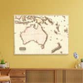 Australazië Canvas Afdruk (Insitu (Woonkamer))