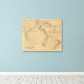 Australazië Canvas Afdruk (Insitu (Houten vloer))