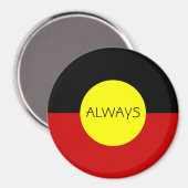 australia aboriginal vlag magneet (Voorkant / Achterkant)