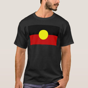 australia aboriginal vlag t-shirt