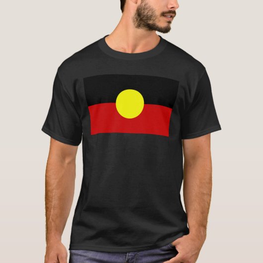 australia aboriginal vlag t-shirt (Voorkant)