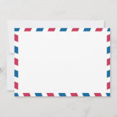 Australia Air Mail Wedding Bedankt (Achterkant)