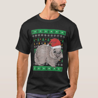 Australia Animal Wombat Ugly KerstEssential T T-shirt