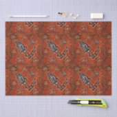 AUSTRALIA ART CROCODILE TISSUEPAPIER (Craft)