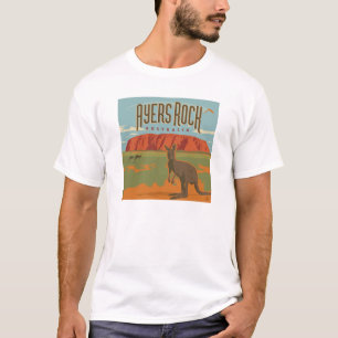 Australia   Ayers Rock Kangoeroes T-shirt