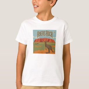 Australia   Ayers Rock Kangoeroes T-shirt
