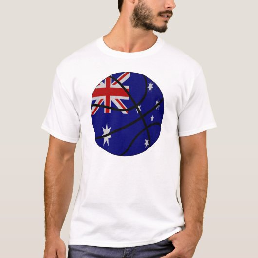 Australia Basketball T-shirt (Voorkant)