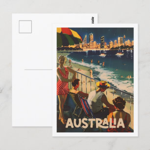 Australia Beach Famous Travel Place Briefkaart