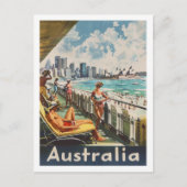 Australia Beach Famous Travel Place Briefkaart (Voorkant)